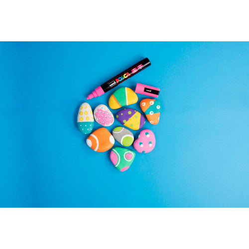 Posca PC-7M Paint Marker Pen Bullet Bold Assorted Wallet of 16