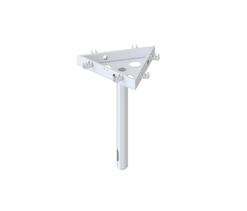 Rapidline Eternity component, 120 Degree Pole Leg Only White for Infinity Profile Loop and Eternity Leg. Supplied product image for model PCL-120 WS. View 1.