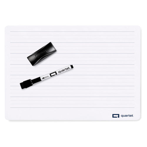 Quartet Educational Write and Wipe Whiteboard Pack of 30