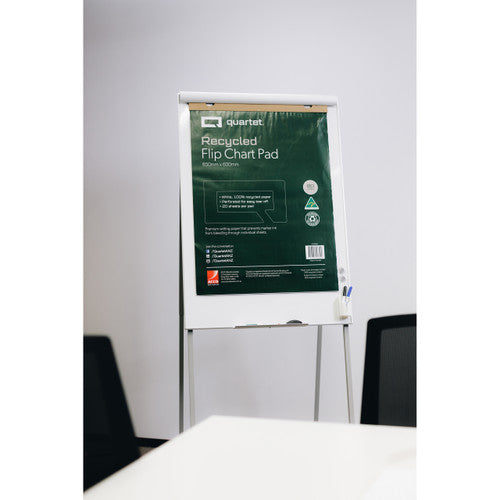 Quartet Recycled Flipchart Pad 20 Sheets 600 x 850mm Pack of 4