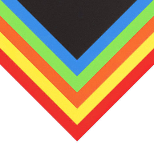 Quill Poster Rolls 70gsm 760mm x 10m Assorted Pack of 6