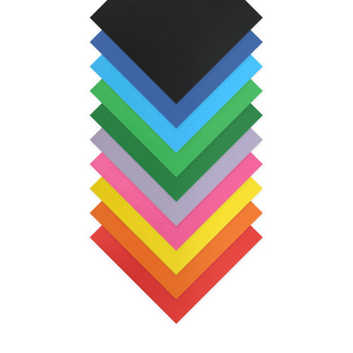 Quill Shapes Matte Squares 127mm Double Sided 80gsm Assorted Pack of 360