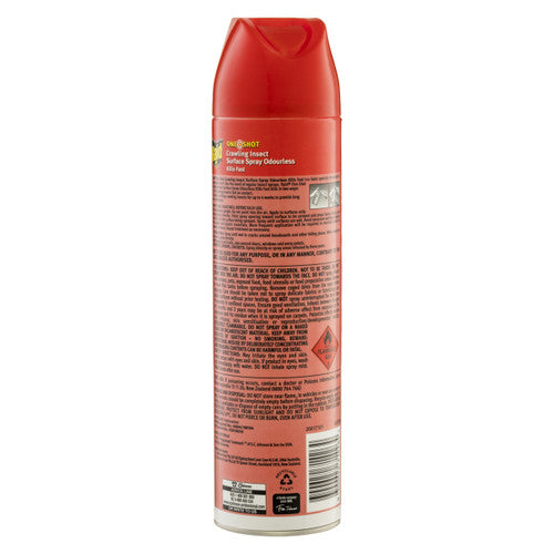Raid One Shot Crawling Insect Killer Odourless 450g x 12