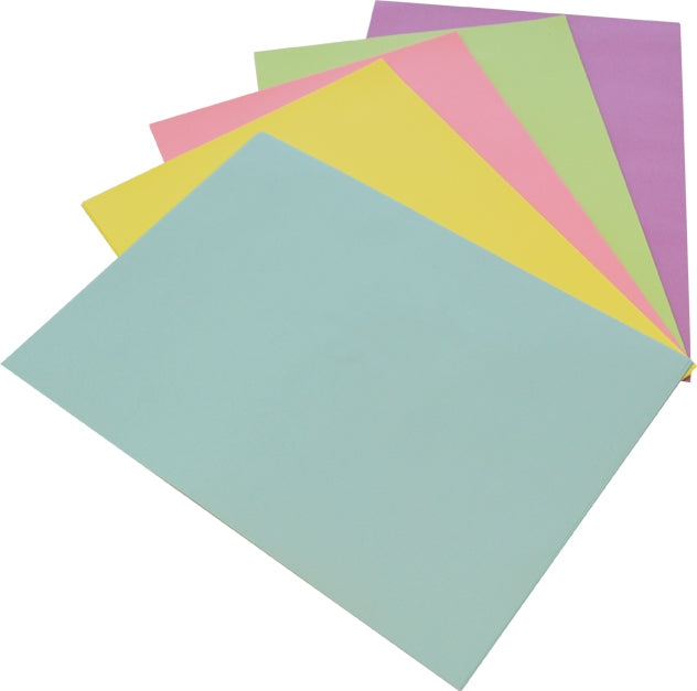 Rainbow Office Paper A3 80gsm Pastel Assorted loose sheets