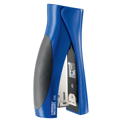 Rapid F20 StandUp Half Strip Stapler Navy