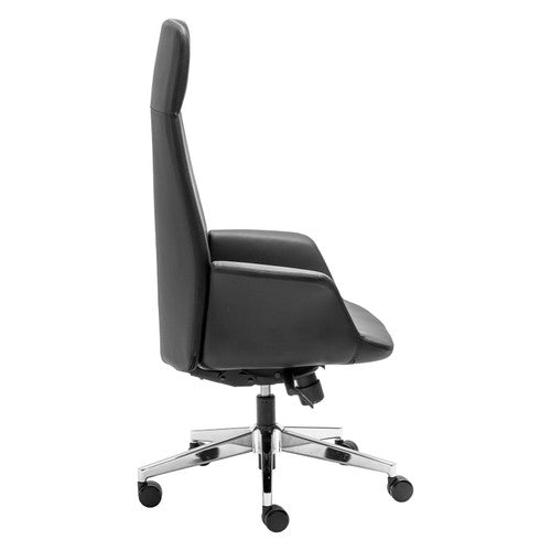 Rapidline Accord High Back Executive Chair Black Leather