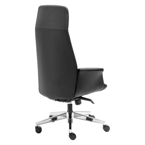 Rapidline Accord High Back Executive Chair Black Leather