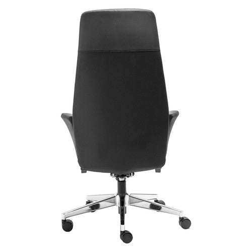 Rapidline Accord High Back Executive Chair Black Leather