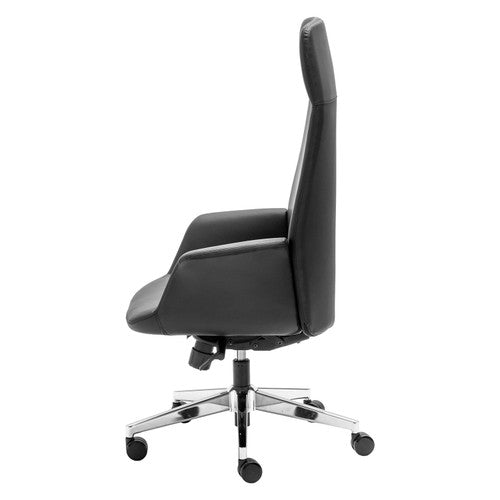 Rapidline Accord High Back Executive Chair Black Leather