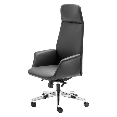 Rapidline Accord High Back Executive Chair Black Leather