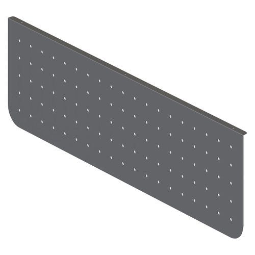 Rapidline Arch Perforated Modesty Panel 1000mm Only Black