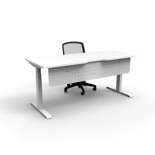 Rapidline Arch Perforated Modesty Panel 1600mm Only White