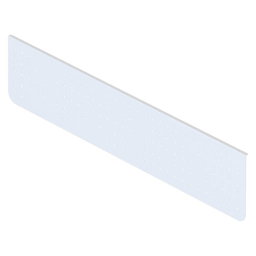 Rapidline Arch Perforated Modesty Panel 1600mm Only White