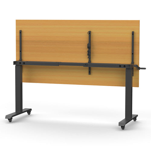 Rapidline Boost Crank Flip Top Table 1500 x 750mm Beech / Black