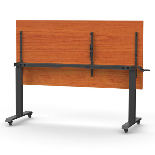 Rapidline Boost Crank Flip Top Table 1800 x 900mm Cherry / Black