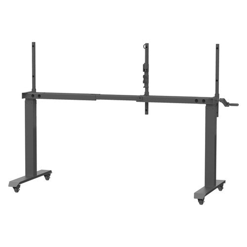 Rapidline Height Adjustable Frame Only Black for Boost Crank Flip Top Table