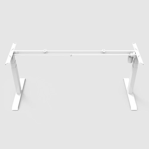 Rapidline Height Adjustable Frame Only White for Boost Light Single Sided Workstation