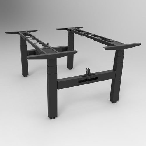 Rapidline Height Adjustable Frame Only Black for Boost Plus Back to Back Workstation