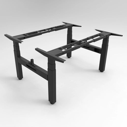 Rapidline Height Adjustable Frame Only Black for Boost Plus Back to Back Workstation