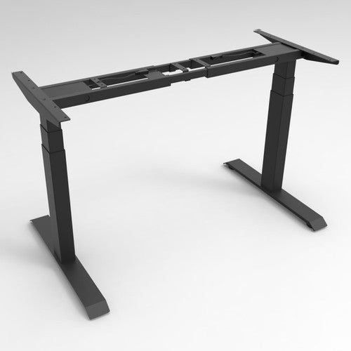 Rapidline Height Adjustable Frame Only Black for Boost Plus Single Sided Workstation