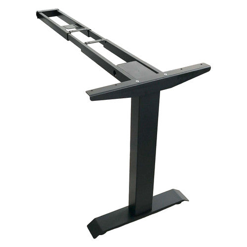 Rapidline Fixed Height Return Frame Only Black for Boost Static Workstation