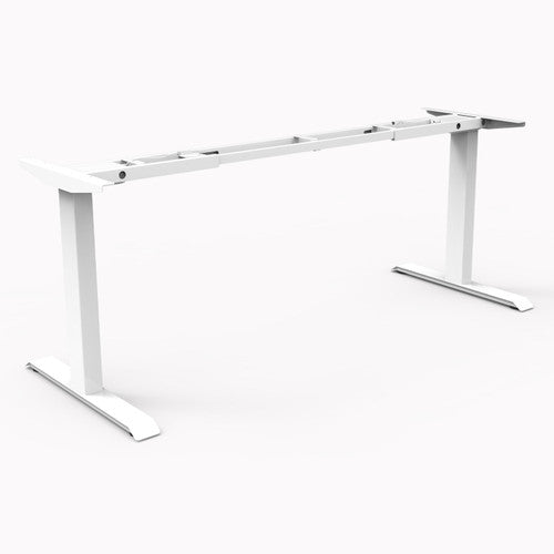 Rapidline Fixed Height Frame Only White for Boost Static Single Side Workstation