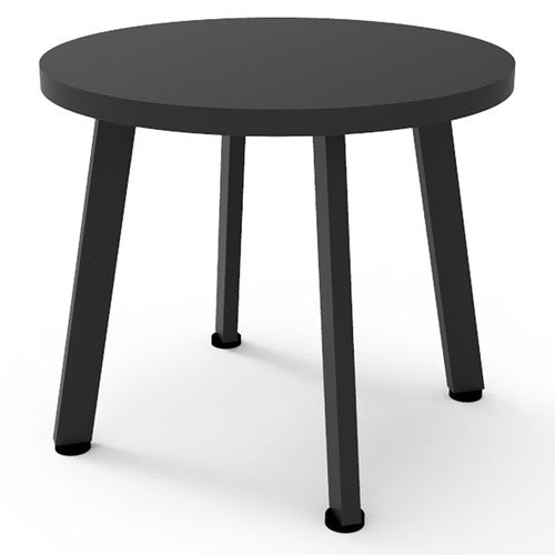Rapidline Eternity Round Coffee Table 500mm Diameter Black / Black