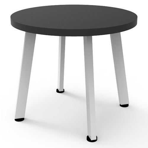 Rapidline Eternity Round Coffee Table 500mm Diameter Black / White