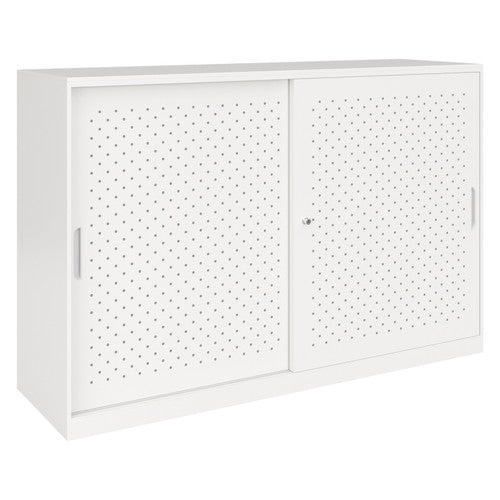 Rapidline Go Tambour Door Cupboard 1530 x 1016 x 473mm White