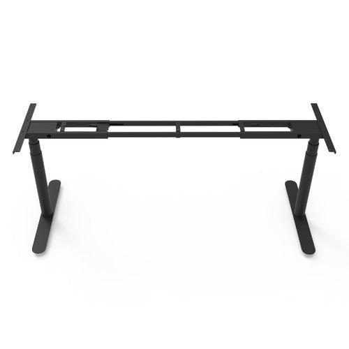 Rapidline Height Adjustable Frame Only Black for Halo Plus Single Sided Workstation