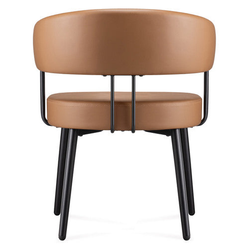 Rapidline Hera Breakout and Dining Chair Amber PU