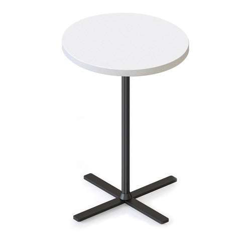 Rapidline Kolo Side and Coffee Table 500 x 587mm Natural White / Black