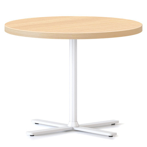 Rapidline Kolo Side and Coffee Table 600 x 457mm Natural Oak / White
