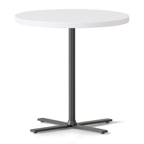 Rapidline Kolo Side and Coffee Table 600 x 587mm Natural White / Black