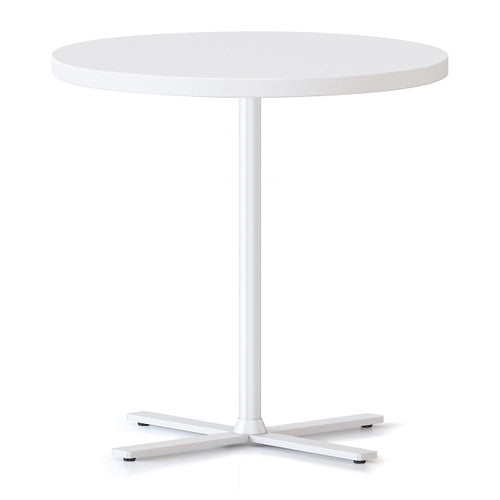 Rapidline Kolo Side and Coffee Table 600 x 587mm Natural White / White