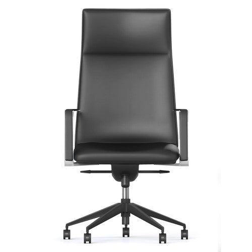 Rapidline Mirage High Back Executive Chair Black Leather