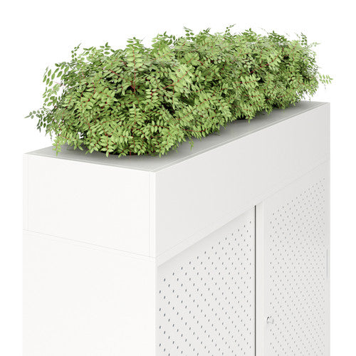 Rapidline Planter Box 1530 x 230 x 473mm Only White for Go Tambour Door Cupboard