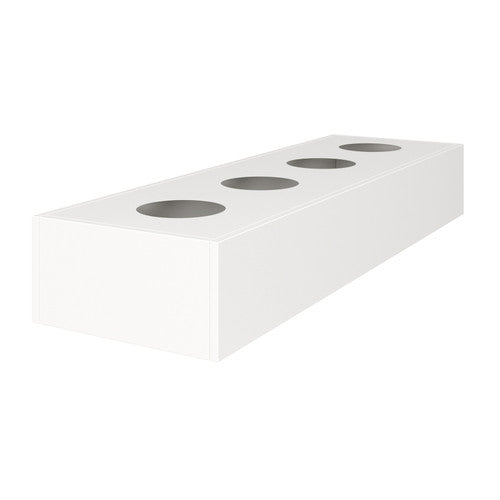 Rapidline Planter Box 1530 x 230 x 473mm Only White for Go Tambour Door Cupboard