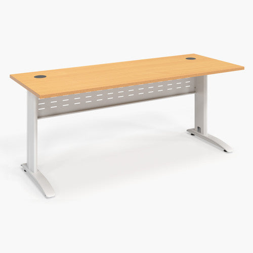Rapidline Rapid Span Open Workstation 1800 x 700mm Beech / White Satin