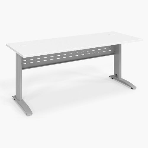 Rapidline Rapid Span Open Workstation 1800 x 700mm Natural White / Precious Silver
