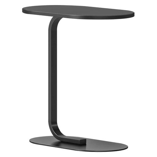 Rapidline Selene Side Table 560 x 340mm Black / Black