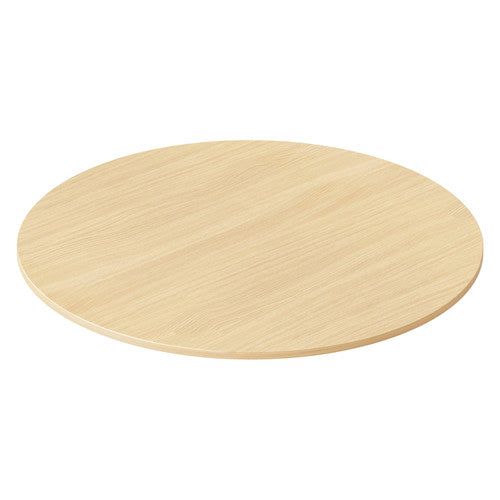 Rapidline Round Table Top 1500mm Diameter x 25mm Height Only Natural Oak