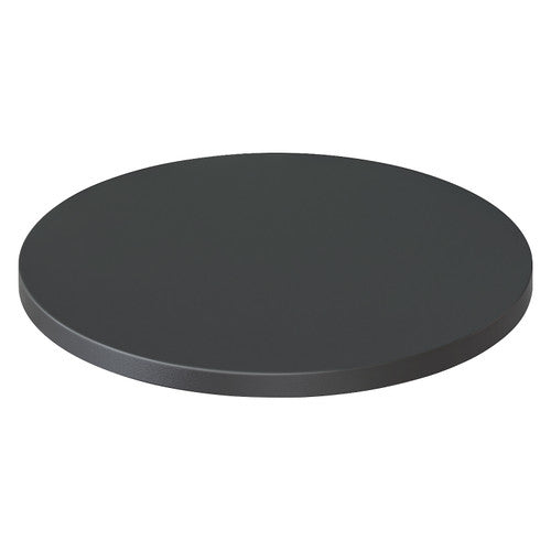 Rapidline Round Table Top 500mm Diameter x 25mm Height Only Black