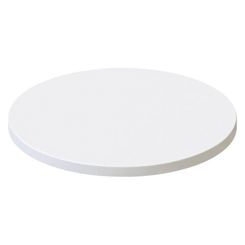 Rapidline Round Table Top 500mm Diameter x 25mm Height Only Natural White