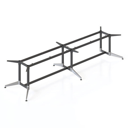 Rapidline Frame 3542 x 1112mm Only Black Polished Aluminum for Typhoon Double Stage Meeting Table