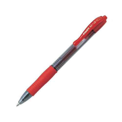 Pilot G-2 Retractable Gel Pen 1.0mm Red Box of 12