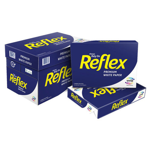 Reflex Copy Paper A4 80gsm Carbon Neutral White Carton of 15 (500 Sheets Each)