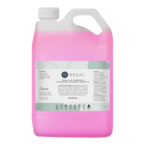 Regal Air Freshener Frangipani Alcohol Based 5 Litre