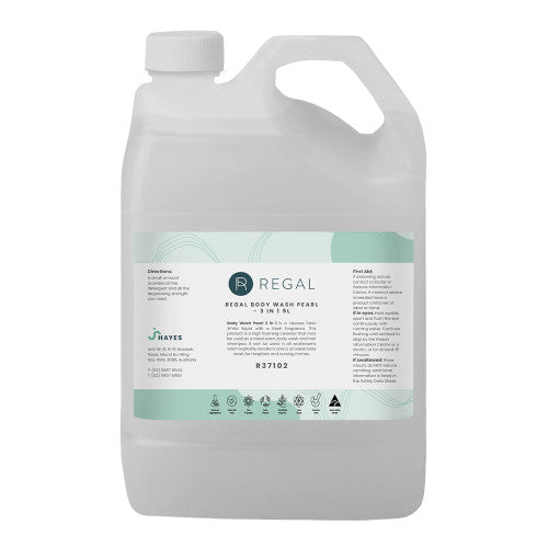 Regal Body Wash 3 in 1 Pearl 5 Litre