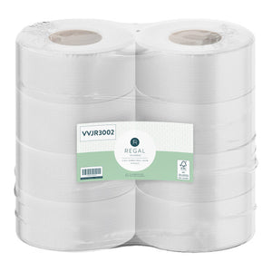 Regal Classic 2 Ply Jumbo Roll 300m Pack of 8